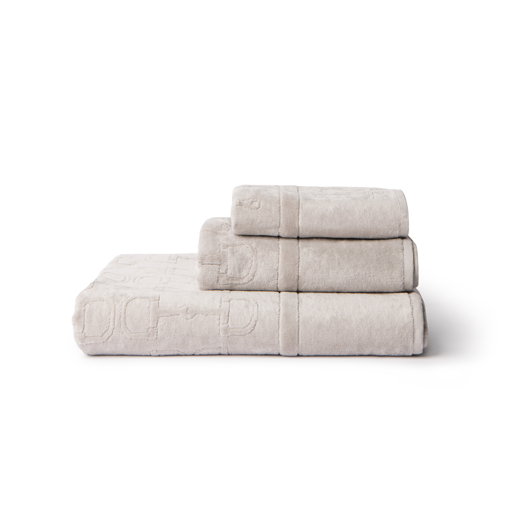 Velour Bath Towel Gray 40/60