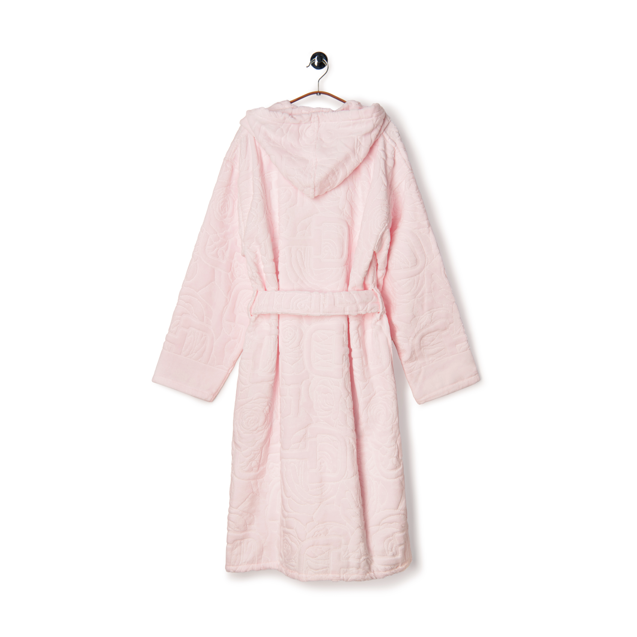 Velour Bathrobe Pink