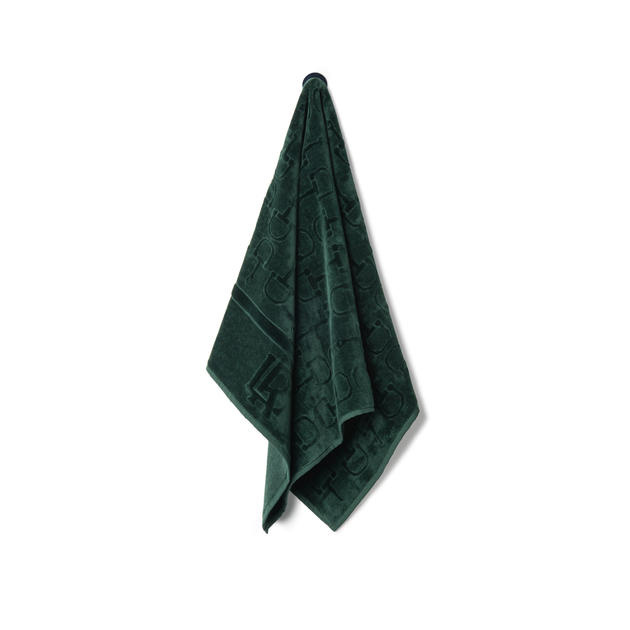 Velour Bath Towel Green 60/100