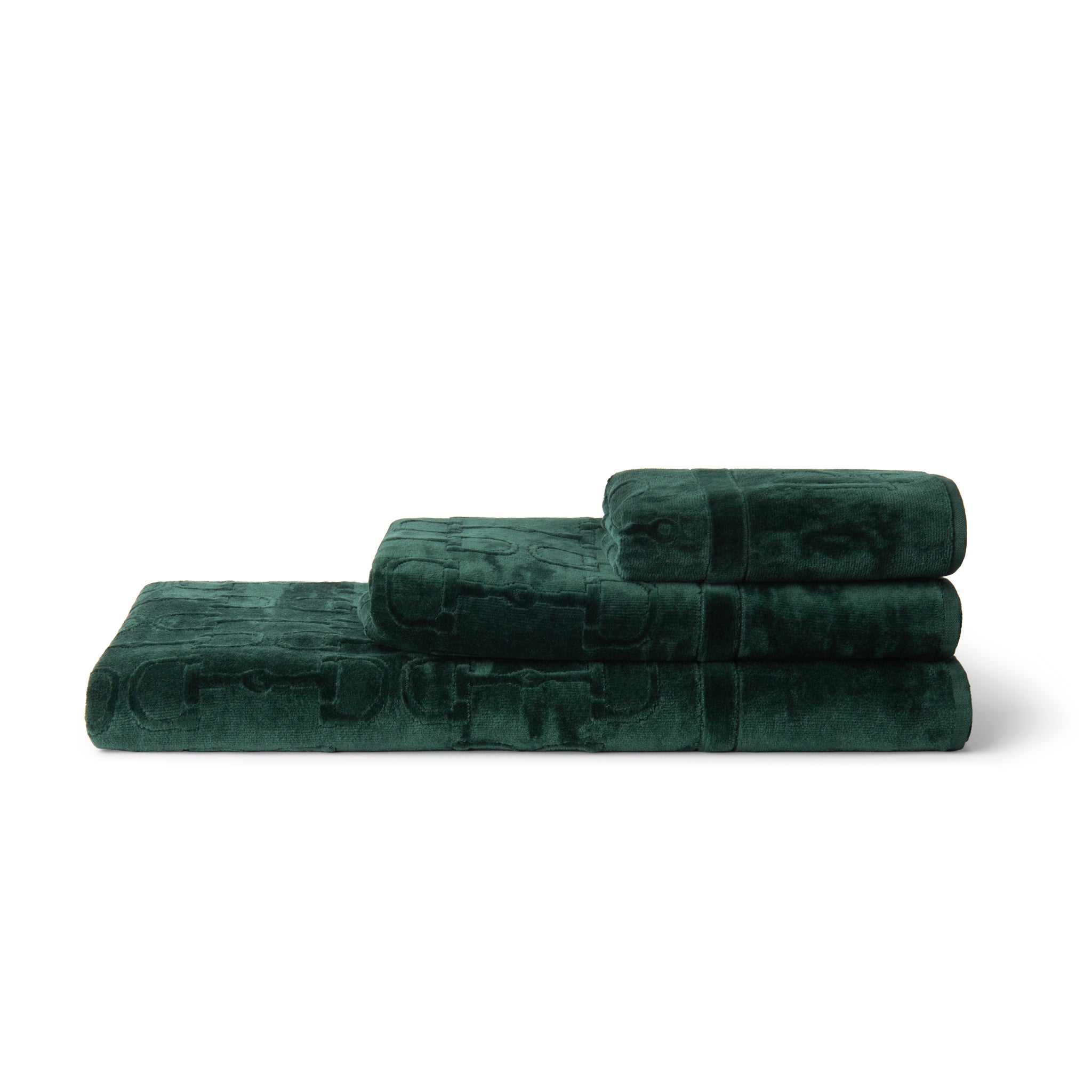 Velour Bath Towel Green 40/60