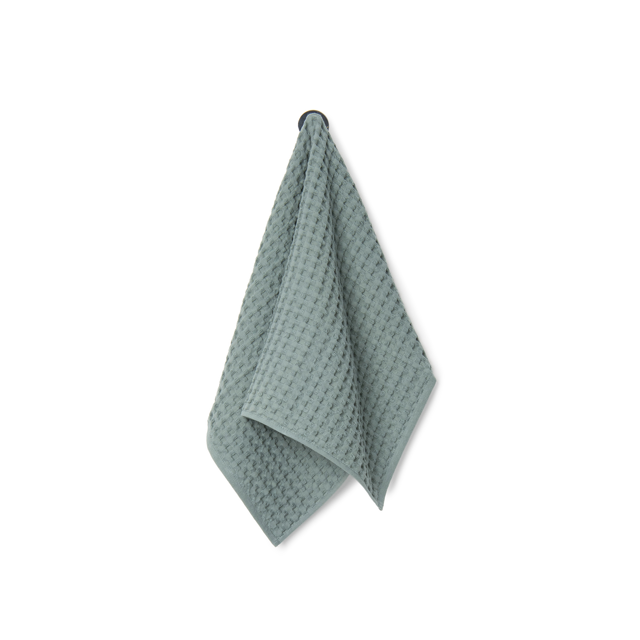 Waffle Bath Sheet Green 40/70