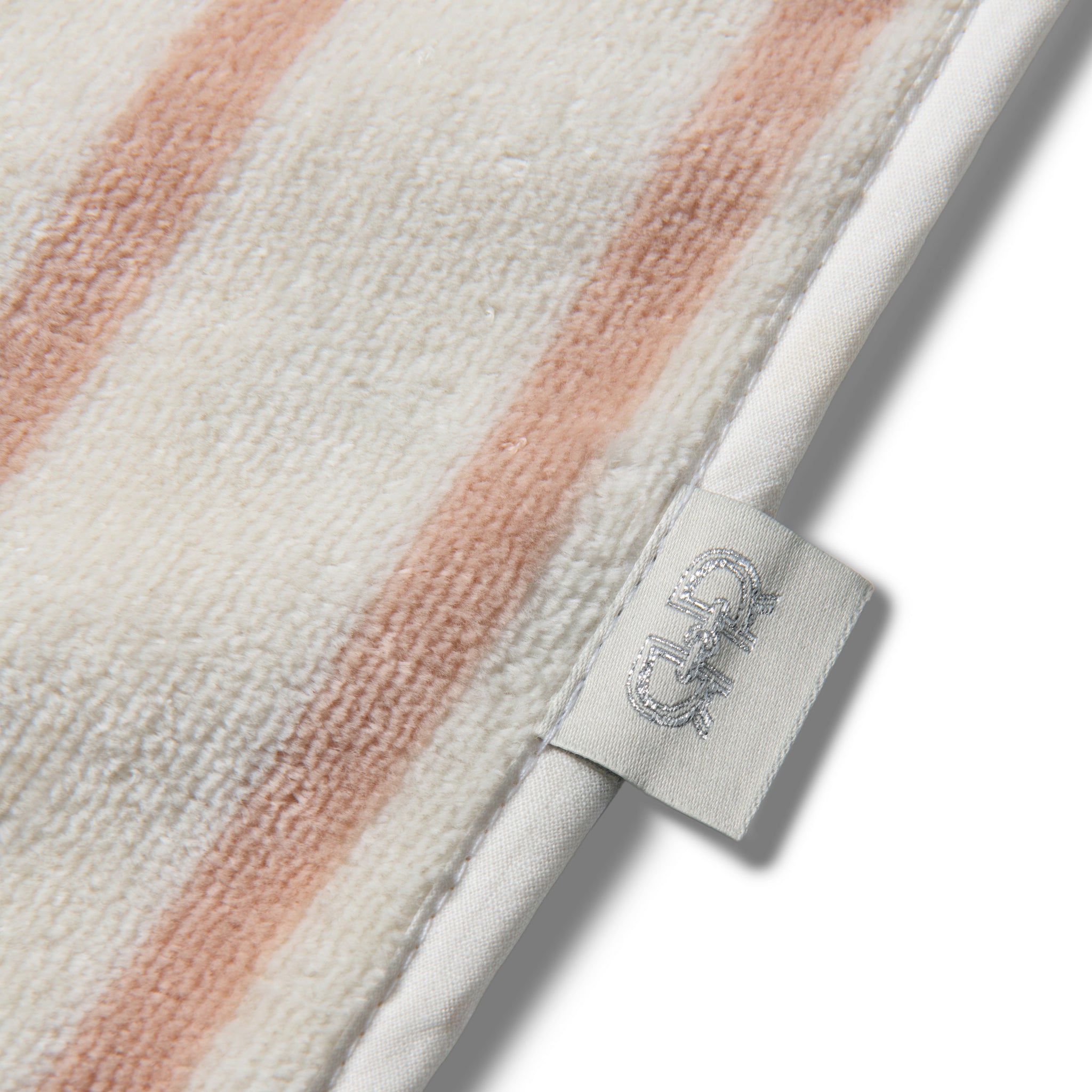 Bath Towel Pink Stripe 100/100