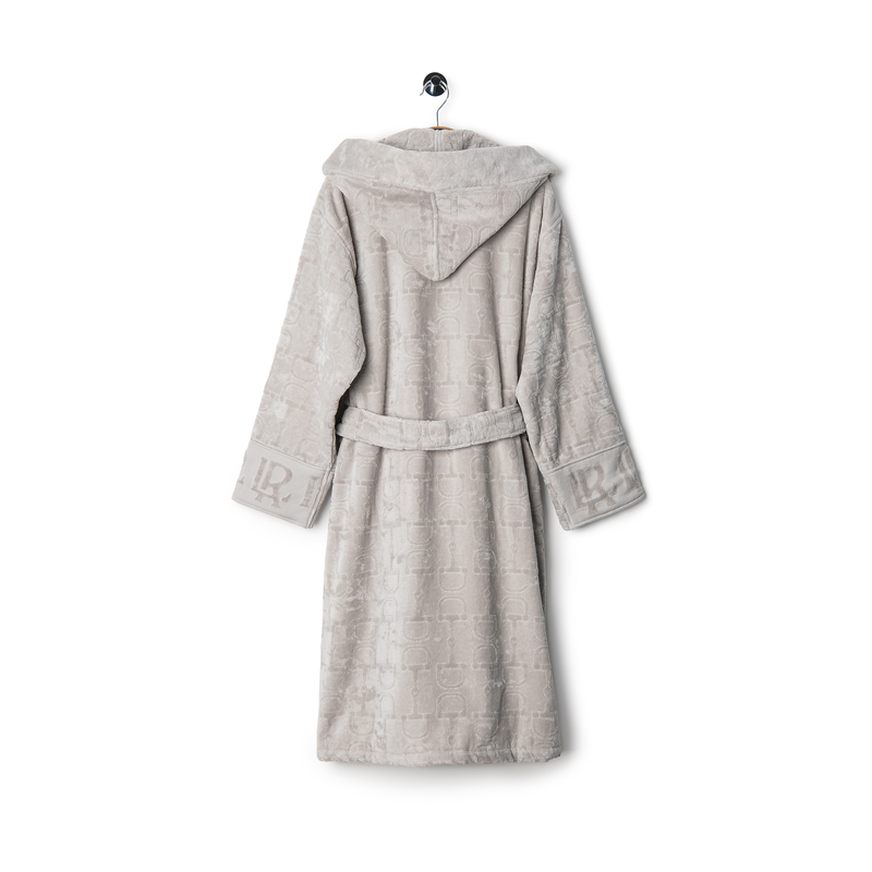 Velour Bathrobe Gray