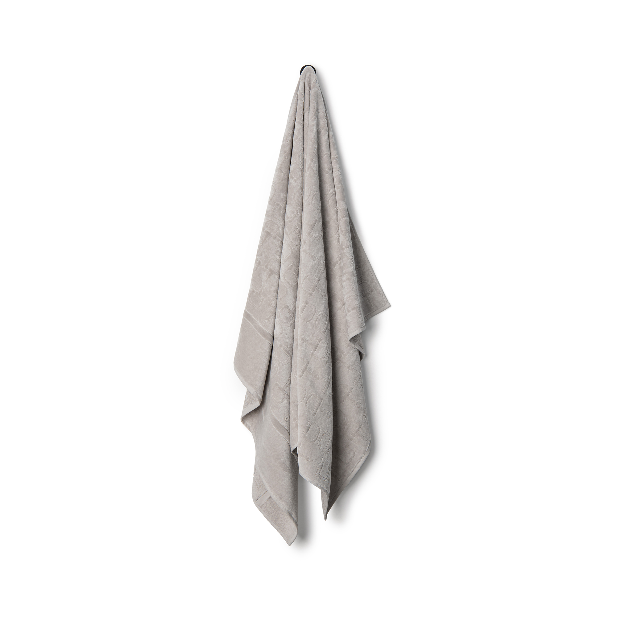 Velour Bath Towel Gray 95/150