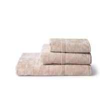 Velour Bath Towel Beige 95/150