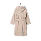 Velour Bathrobe Beige