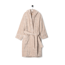 Velour Bathrobe Beige