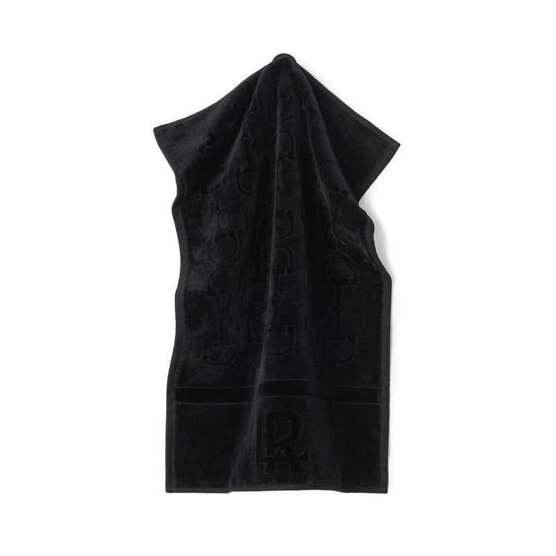 Velour Bath Towel Black 40/60