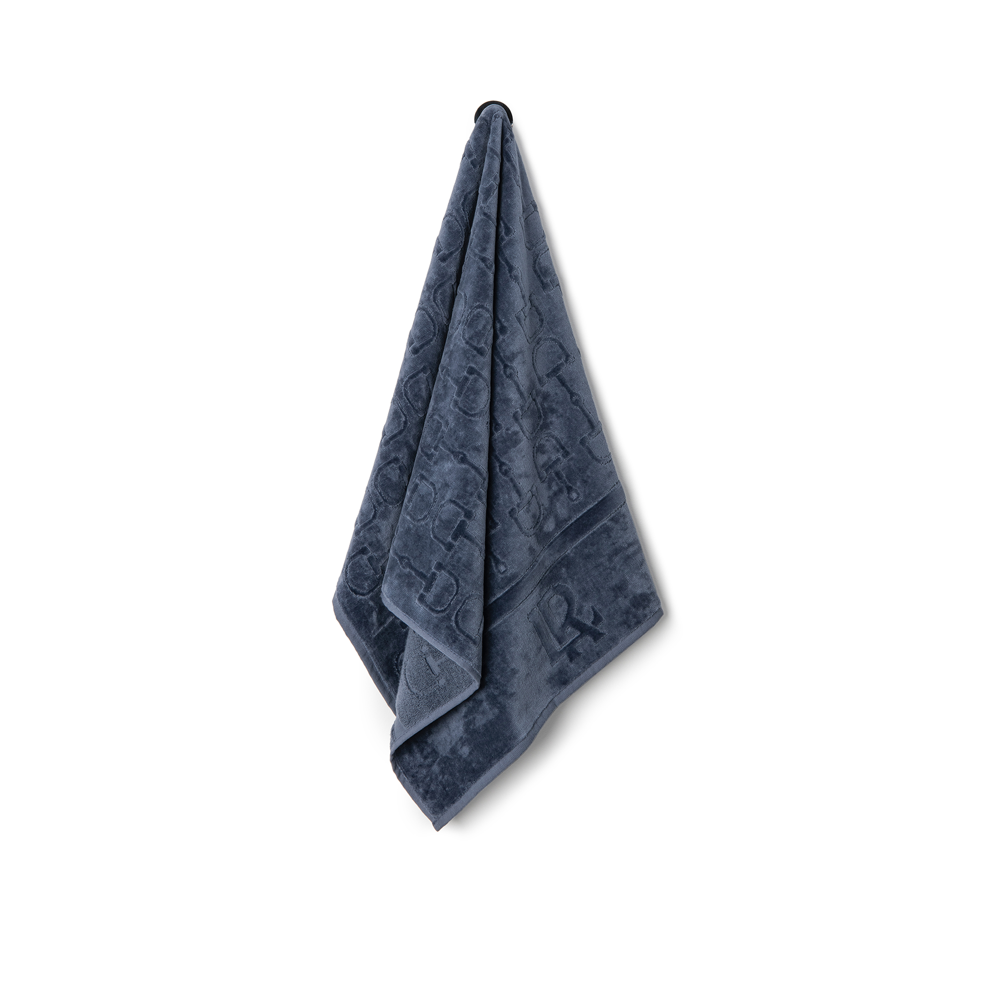 Velour Bath Towel Navy 60/100