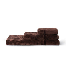 Velour Bath Towel Brown 95/150