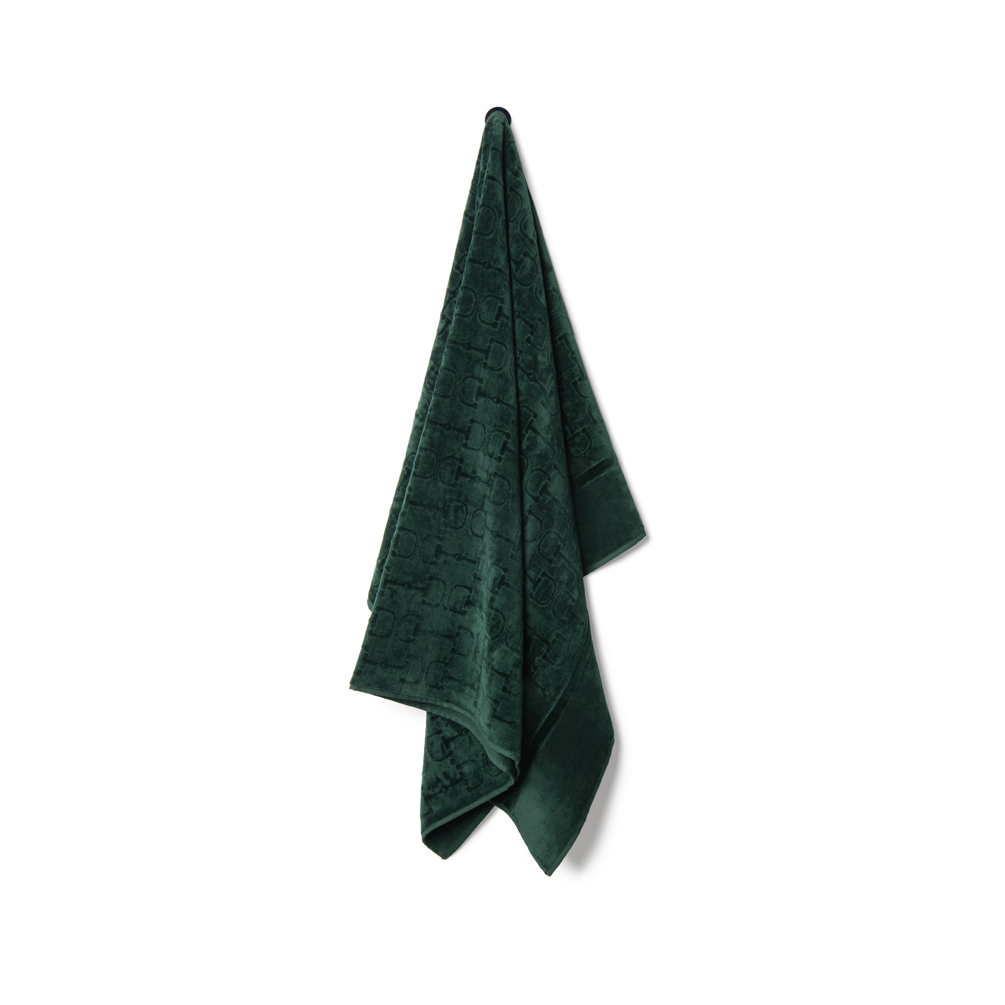Velour Bath Towel Green 95/150