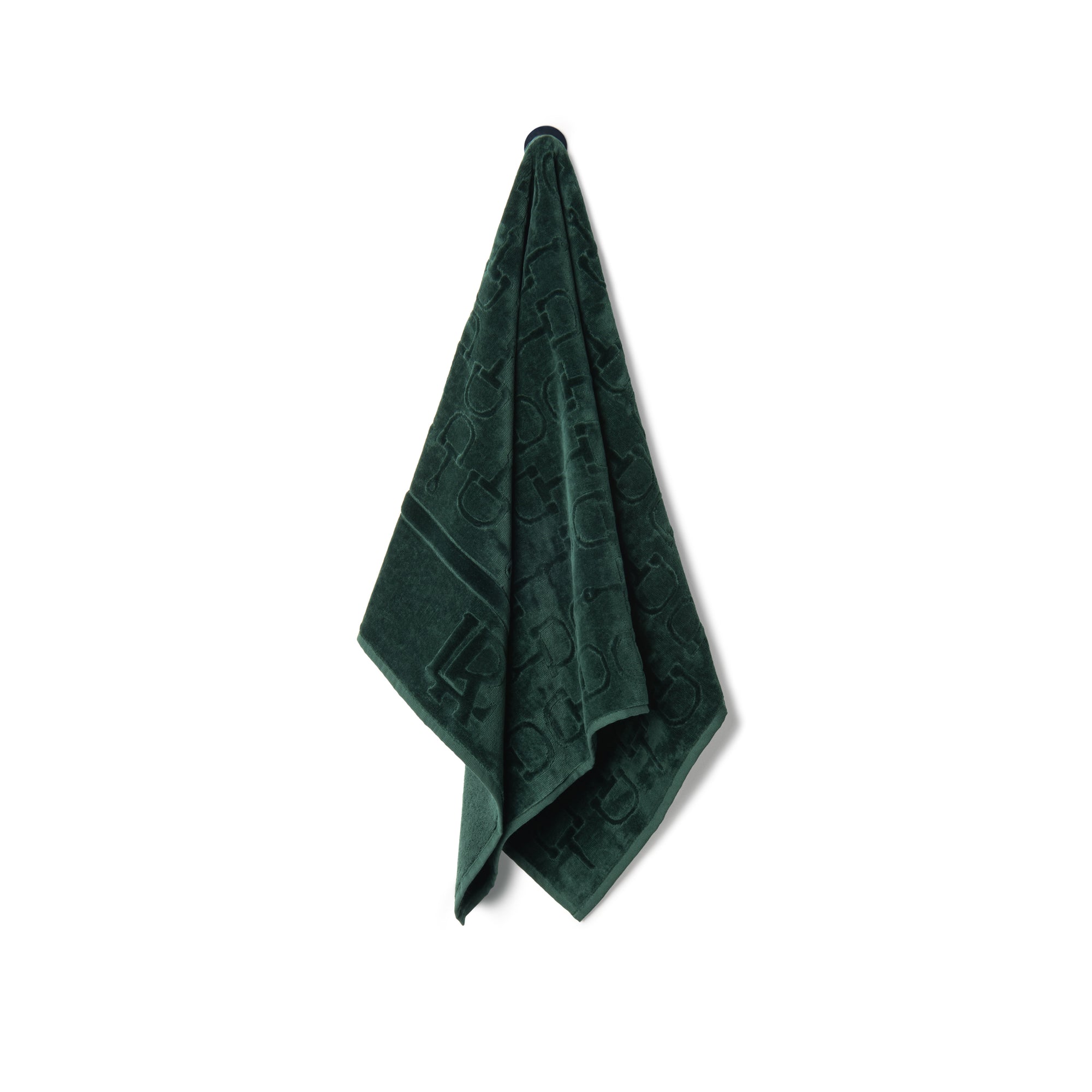 Velour Bath Towel Green 60/100