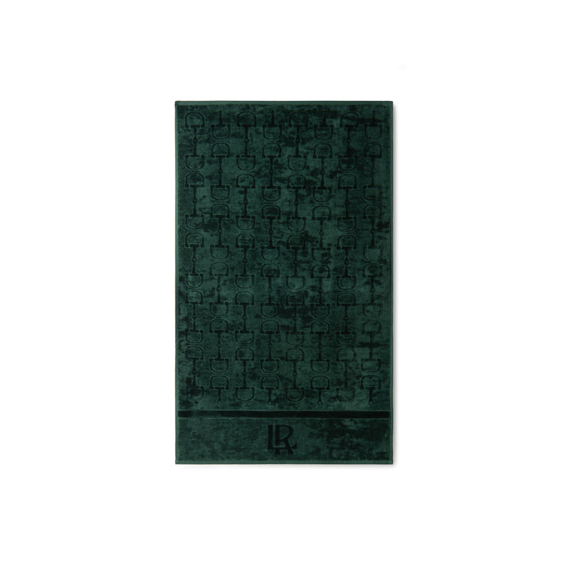 Velour Bath Towel Green 60/100