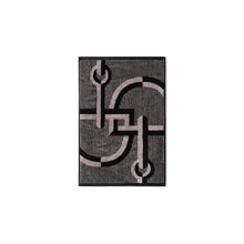 Velour Bath Towel Black&Grey 40/60