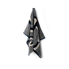 Velour Bath Towel Navy&Beige 60/100