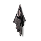 Velour Bath Towel Black&Grey 90/150