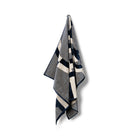 Velour Bath Towel Navy&Beige 90/150