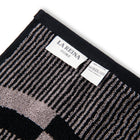 Velour Bath Towel Black&Grey 60/100