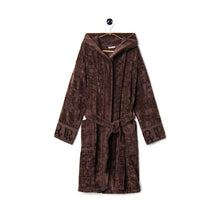 Velour Bathrobe Brown