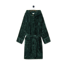 Velour Bathrobe Green