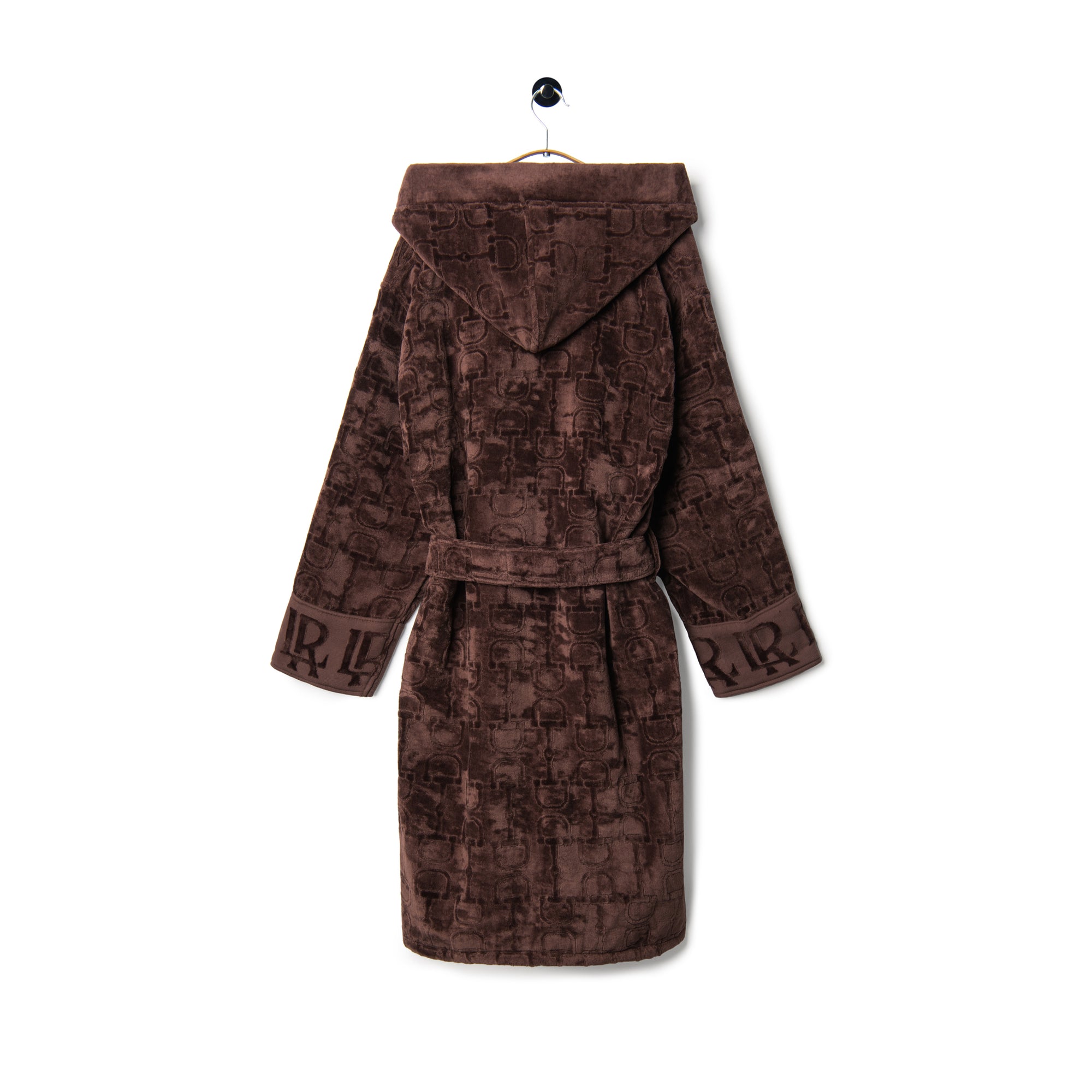 Velour Bathrobe Brown