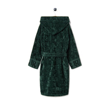 Velour Bathrobe Green