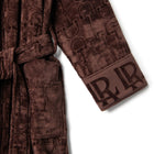 Velour Bathrobe Brown