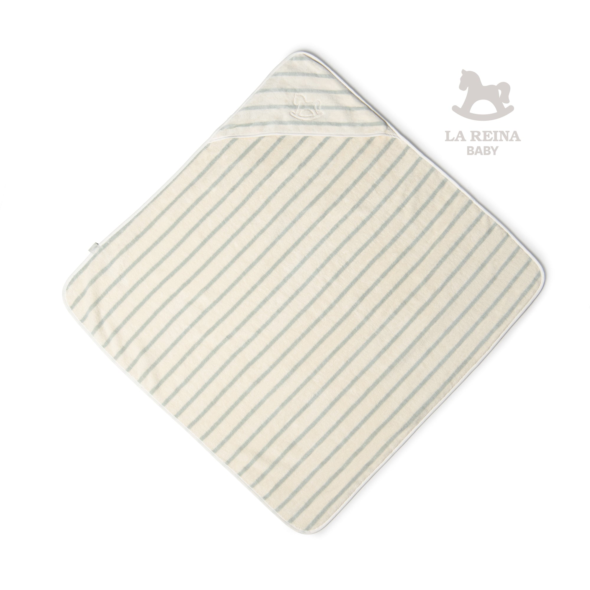 Bath Towel Mint Stripe  100/100