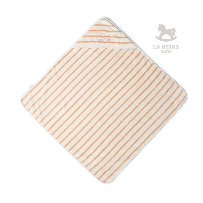 Bath Towel Pink Stripe  100/100