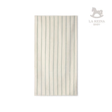 Kids Bath Towel Mint Stripe  50/90