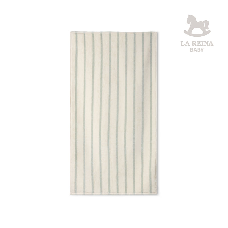 Kids Bath Towel Mint Stripe  50/90