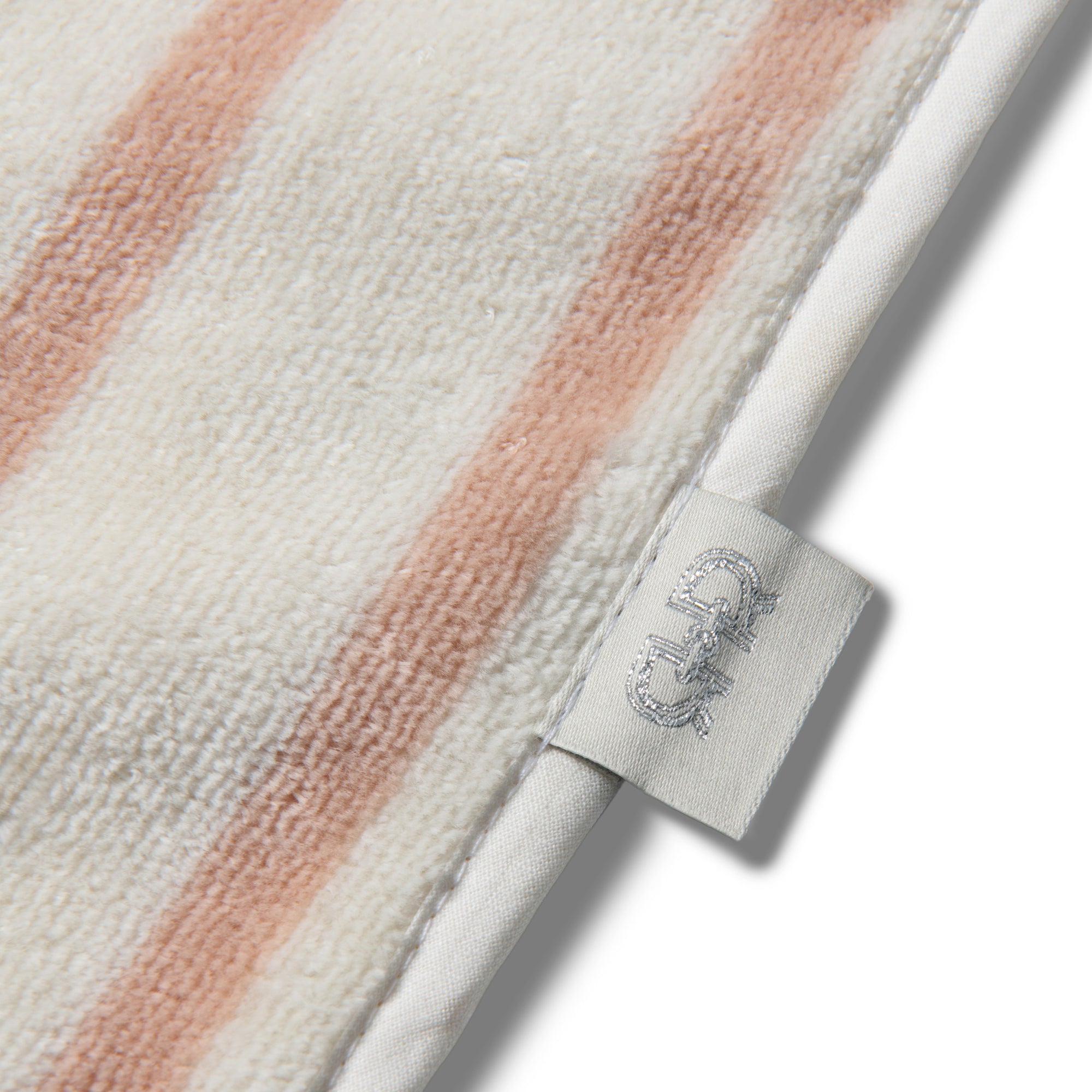 Bath Towel Pink Stripe  100/100