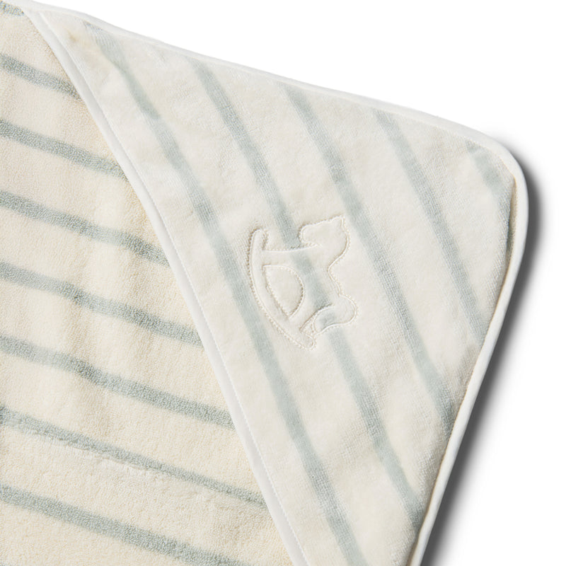 Bath Towel Mint Stripe  100/100