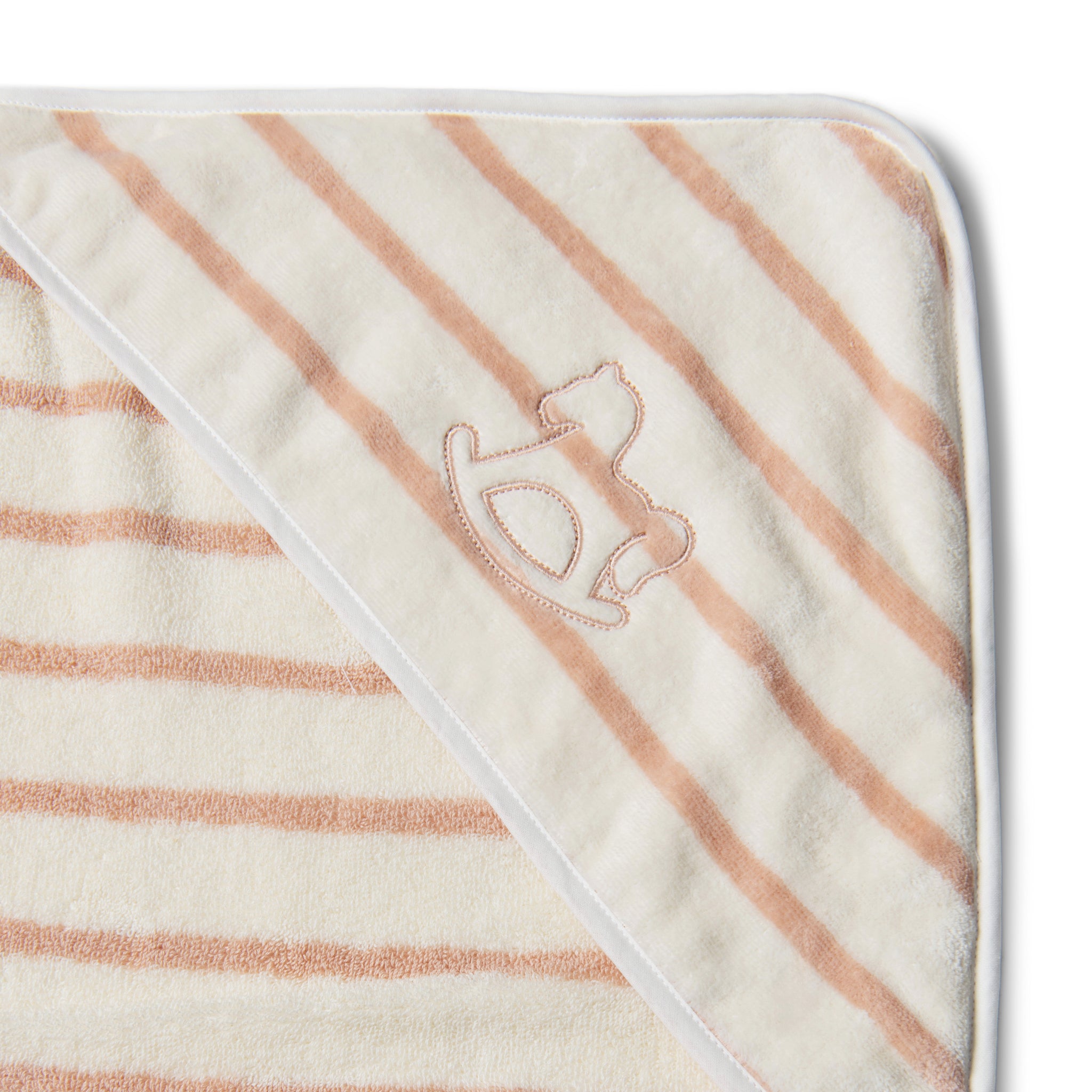 Bath Towel Pink Stripe  100/100