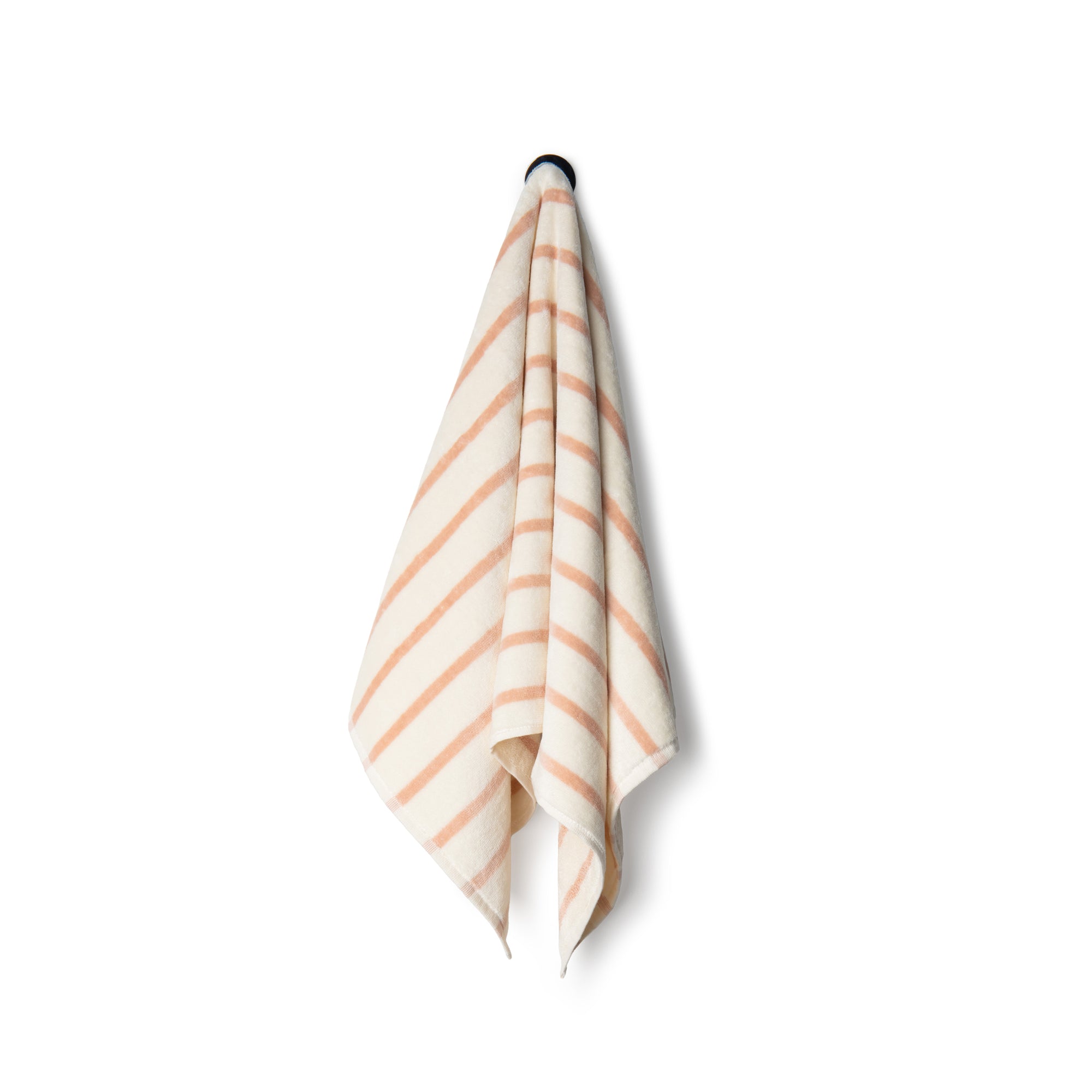 Bath Towel Pink Stripe  50/90